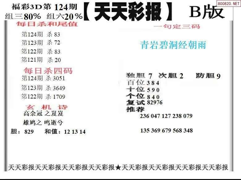 天天彩报2版
