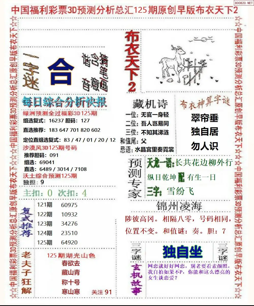 早版布衣2