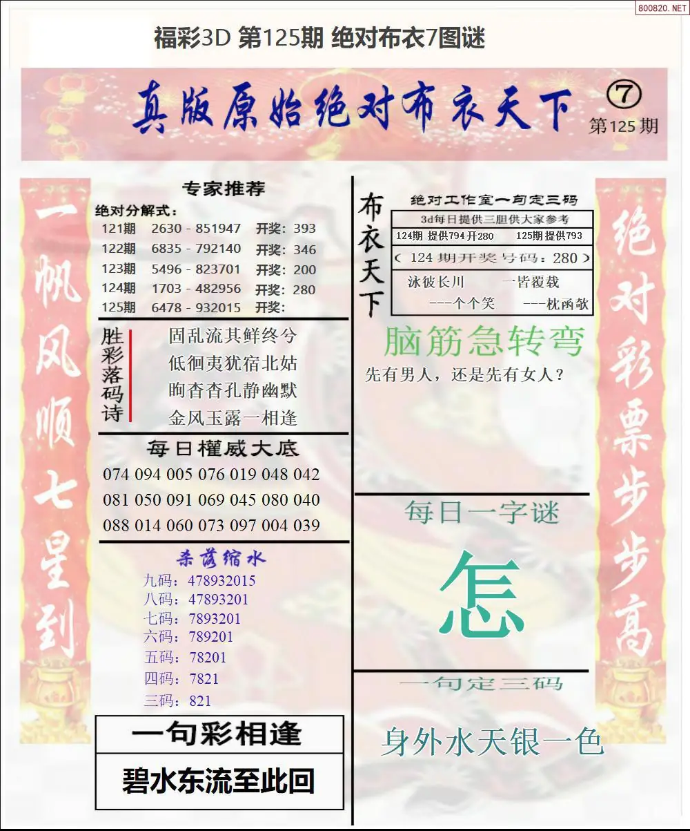 绝对布衣7