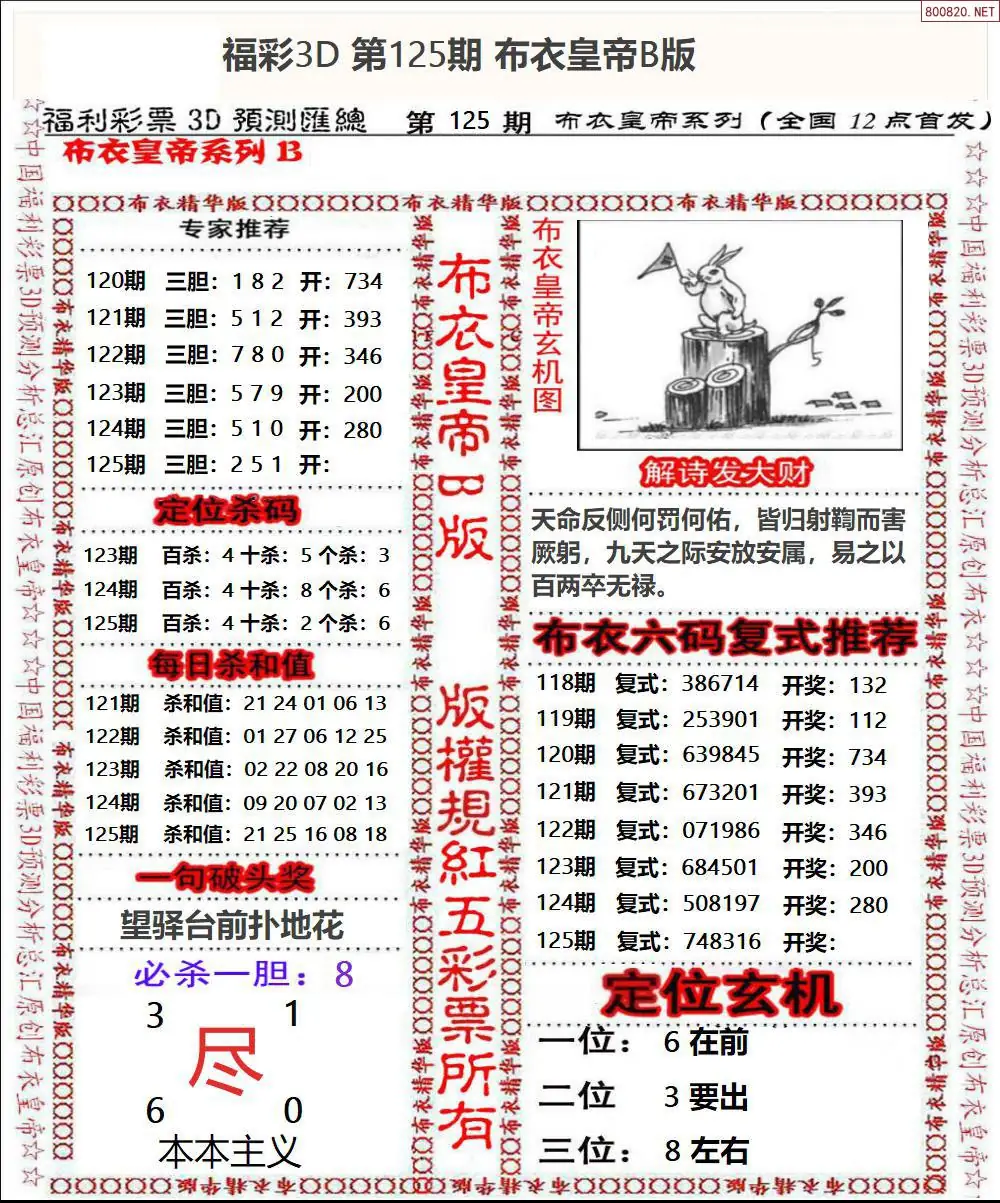 布衣皇帝B版