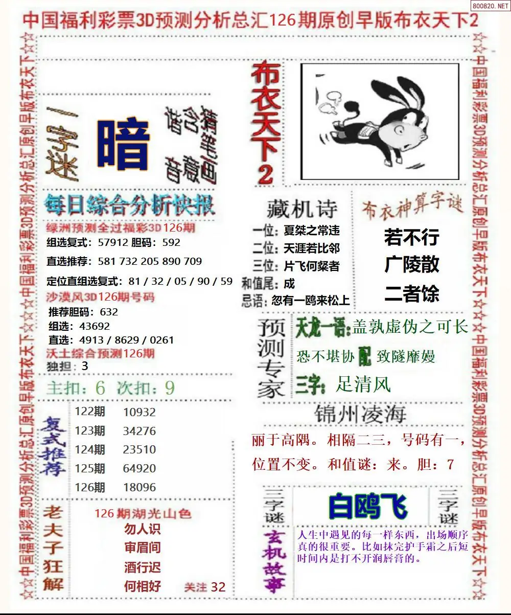 早版布衣2