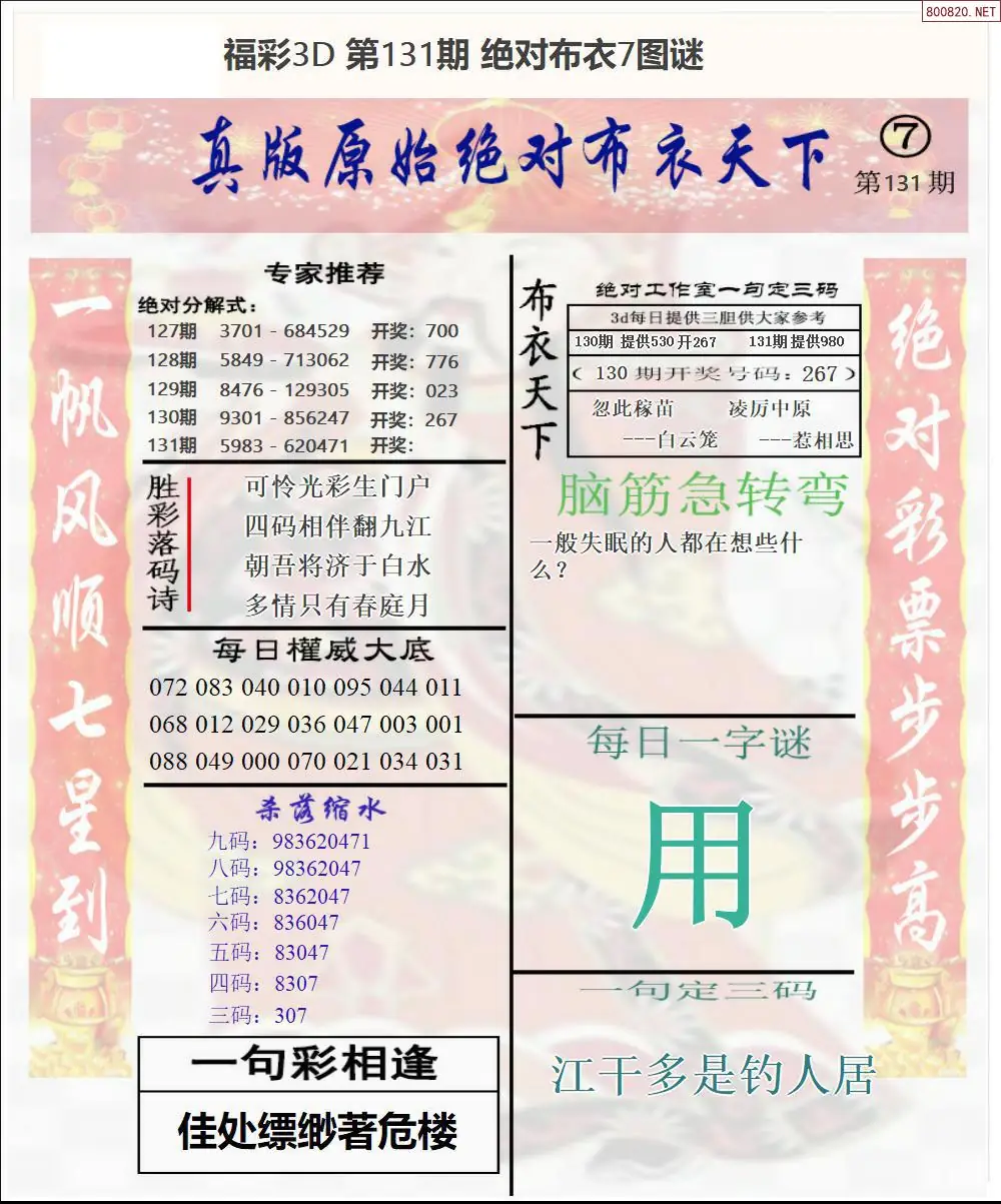 绝对布衣7