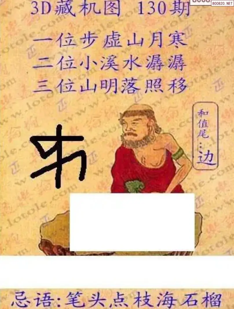 老版3D藏机图 | (藏机天机全图)