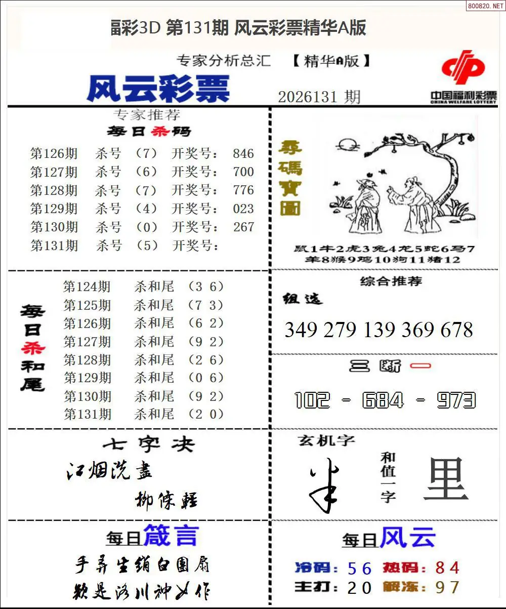 风云彩票精华A
