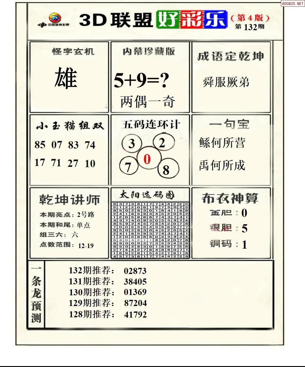 A226联盟好彩乐4