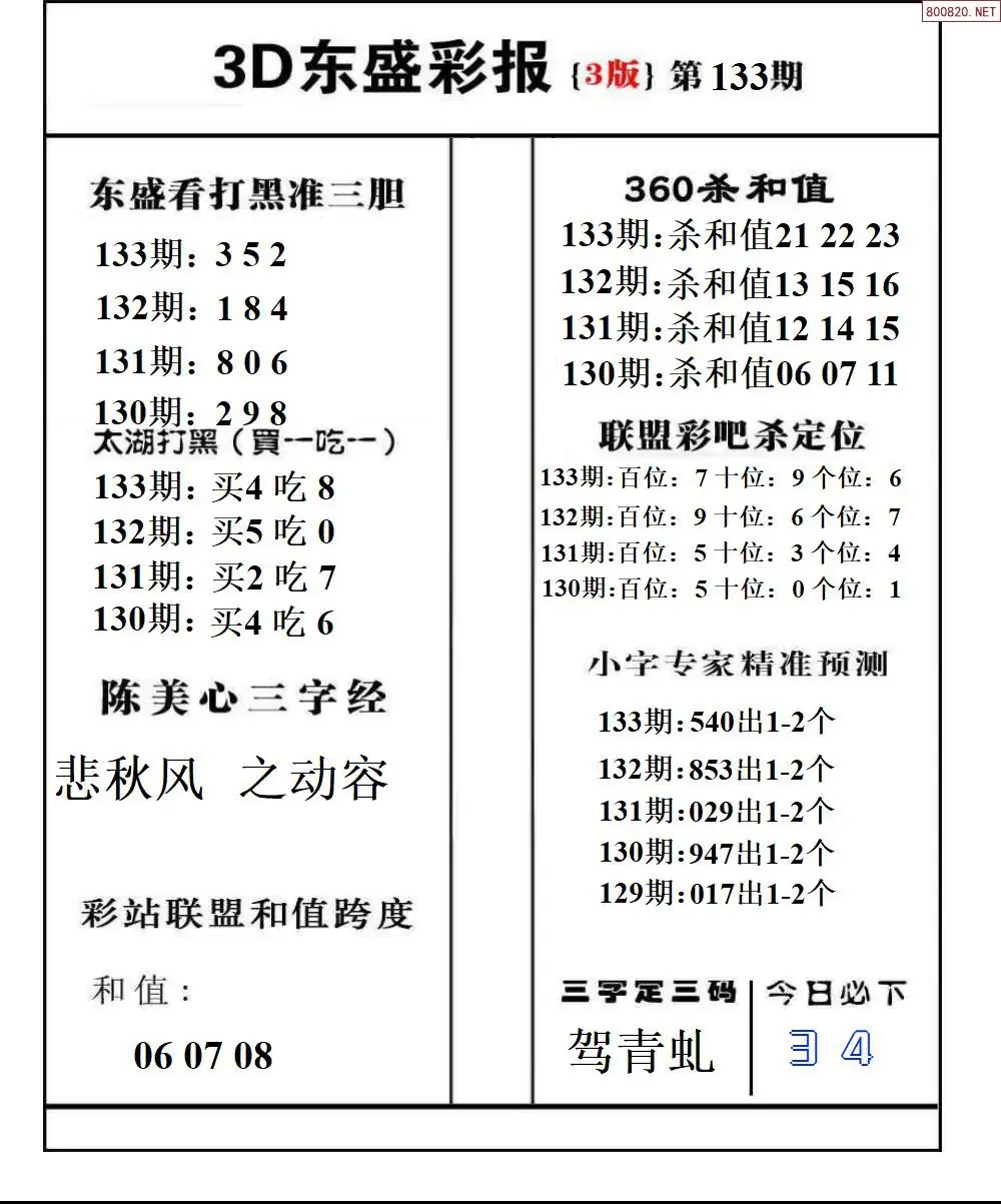东盛彩报3版