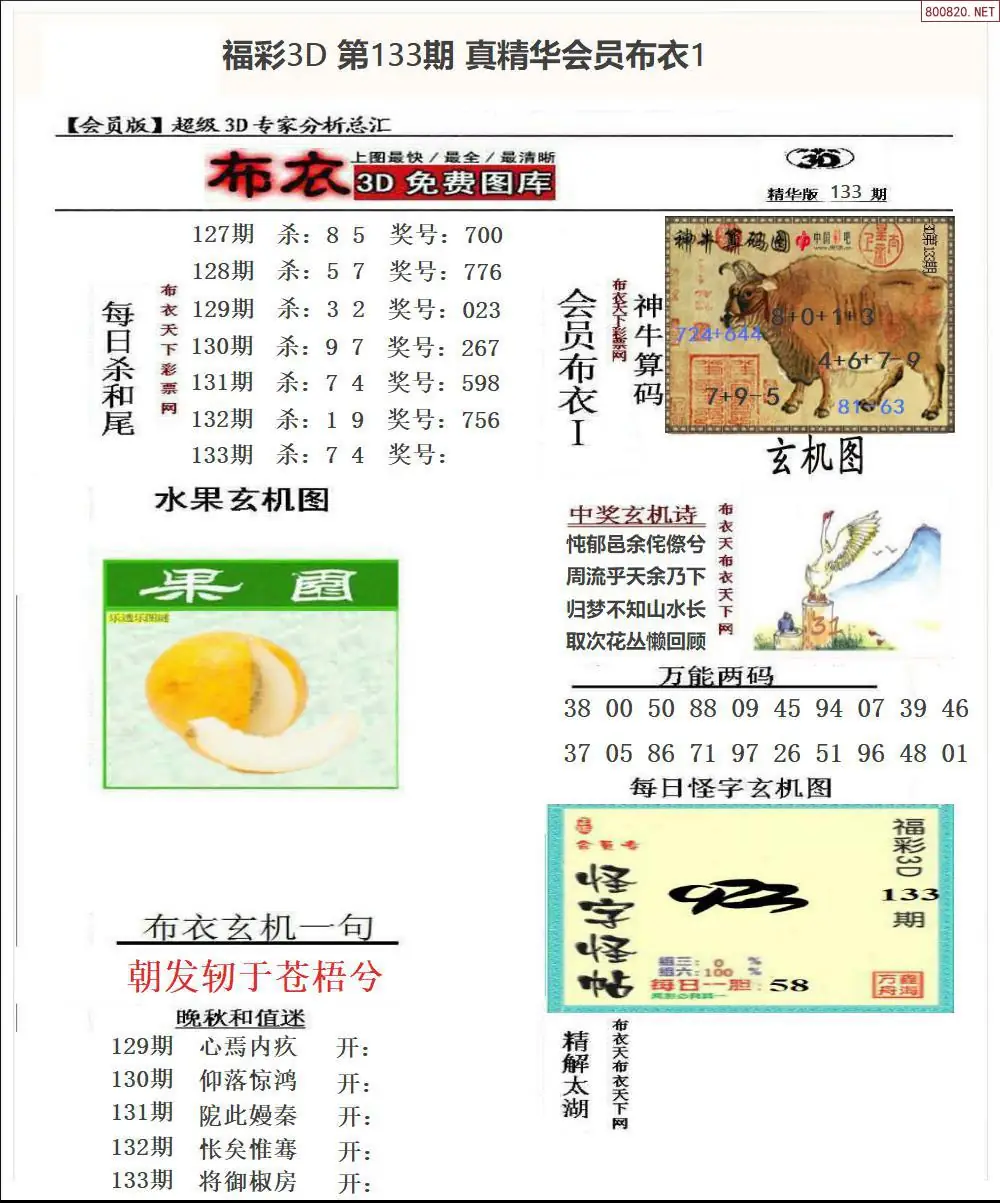 真精华会员布衣1