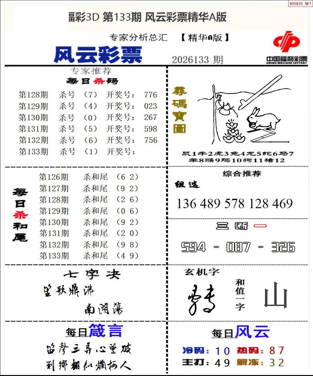 风云彩票精华A
