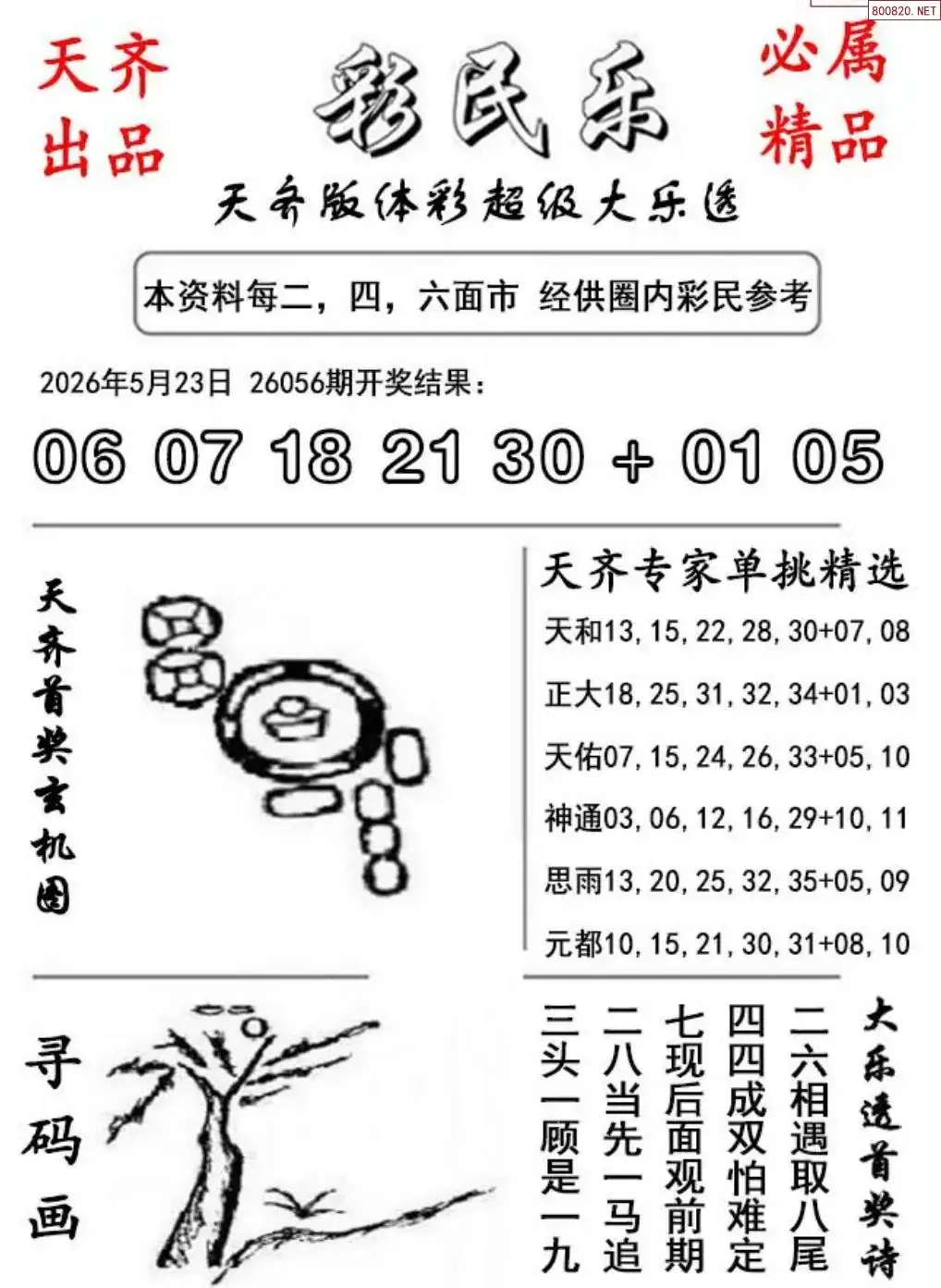 大乐透彩民乐图