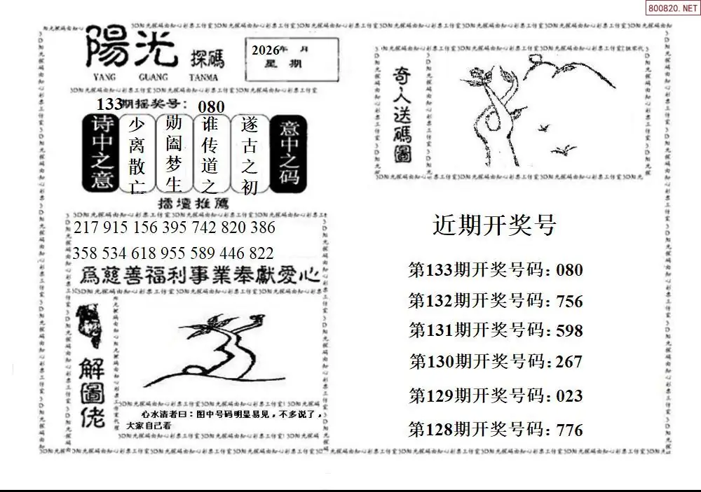 3D阳光探码