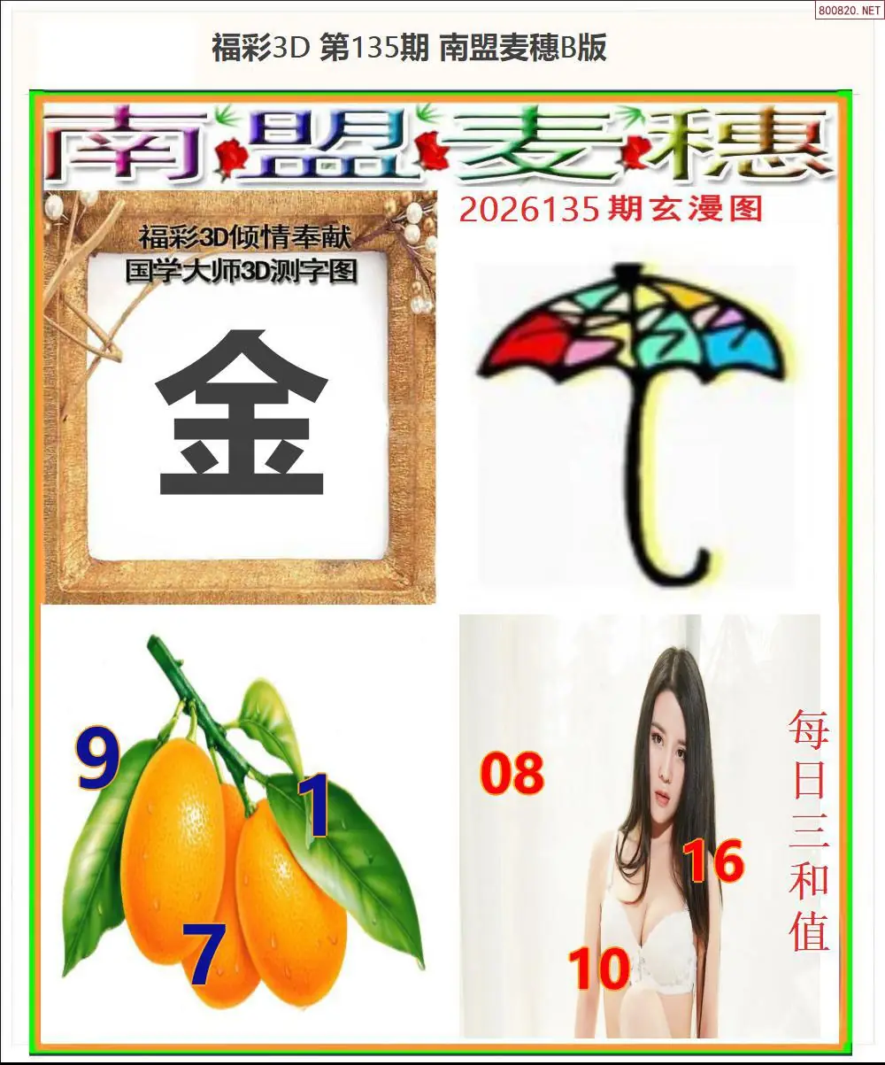 南盟麦穗B版