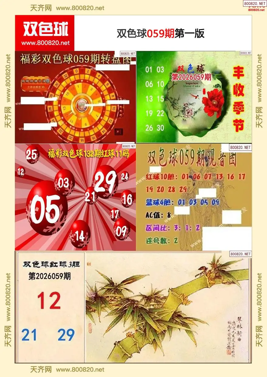 双色球字图谜一版