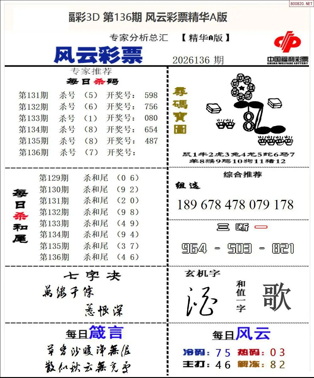 风云彩票精华A