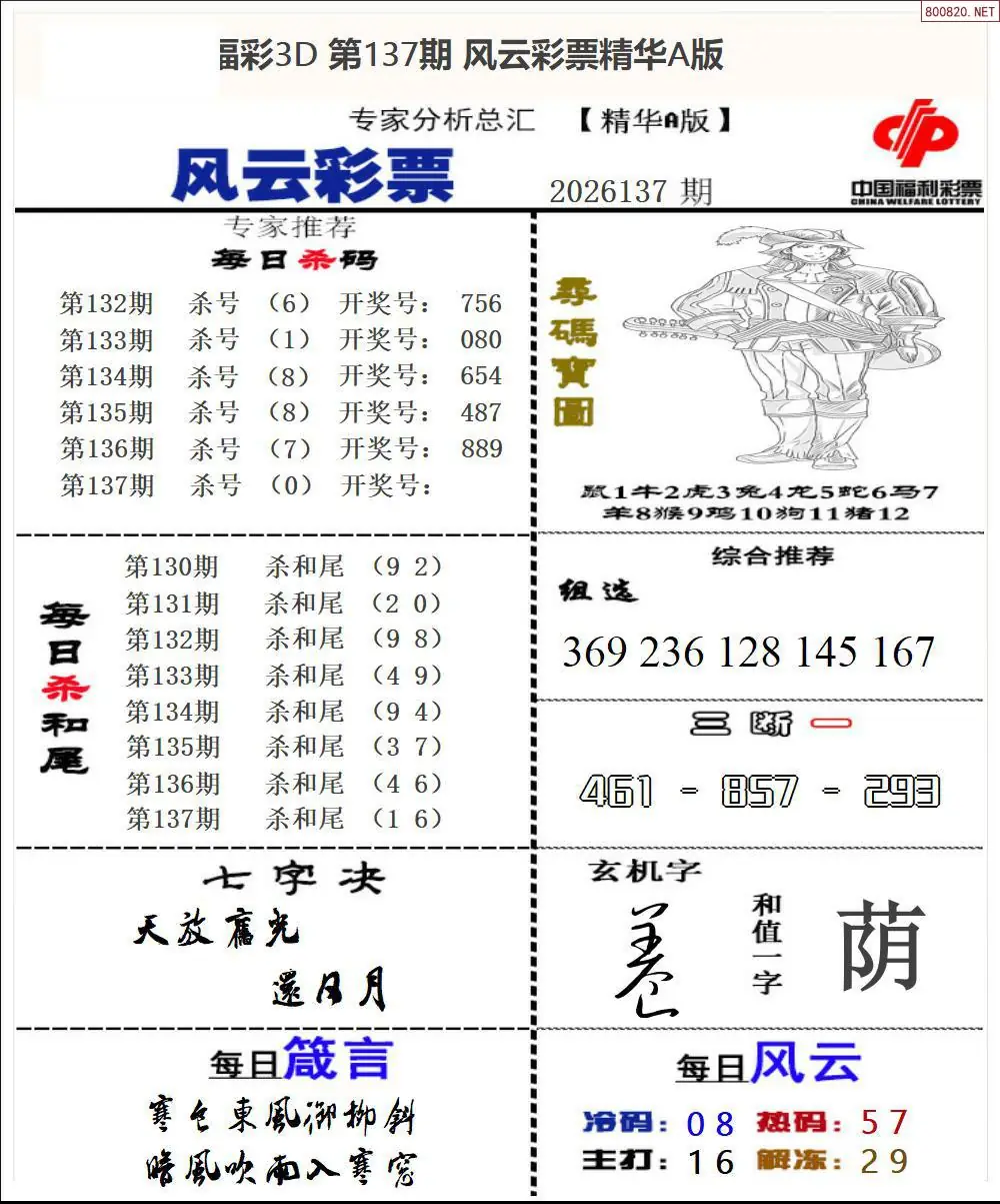 风云彩票精华A