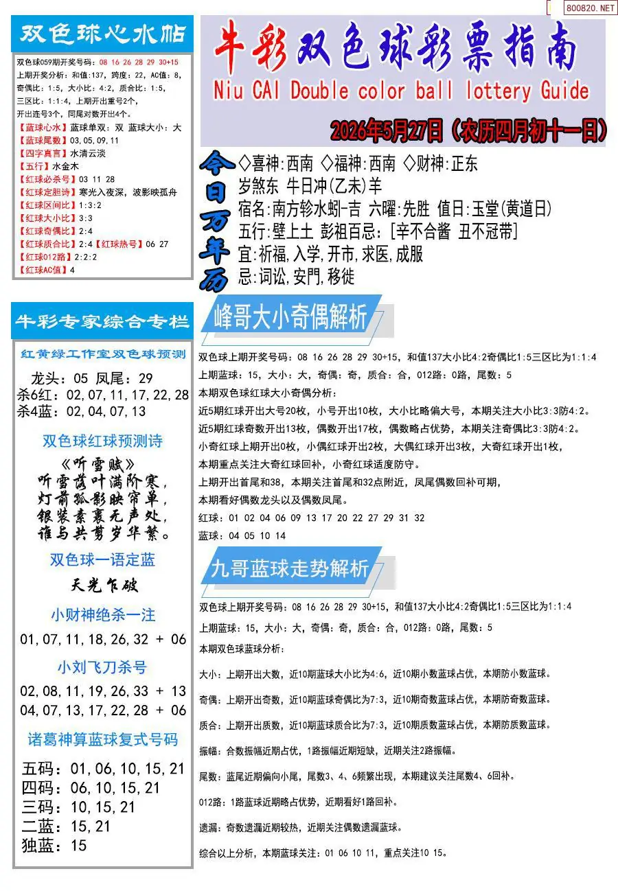牛彩指南