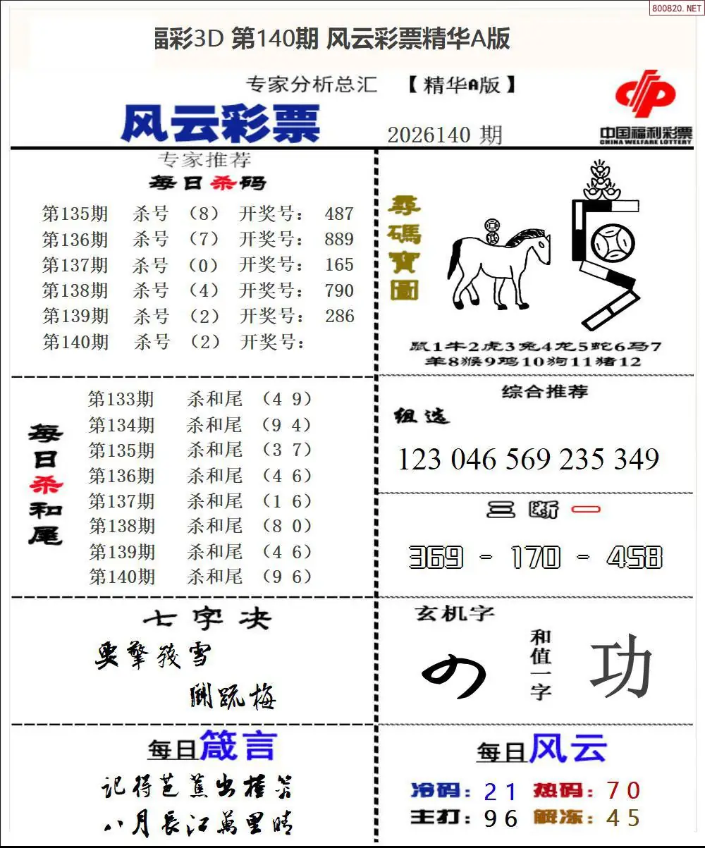 风云彩票精华A