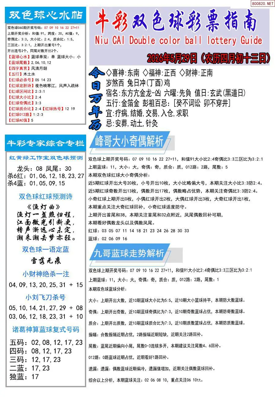 牛彩指南