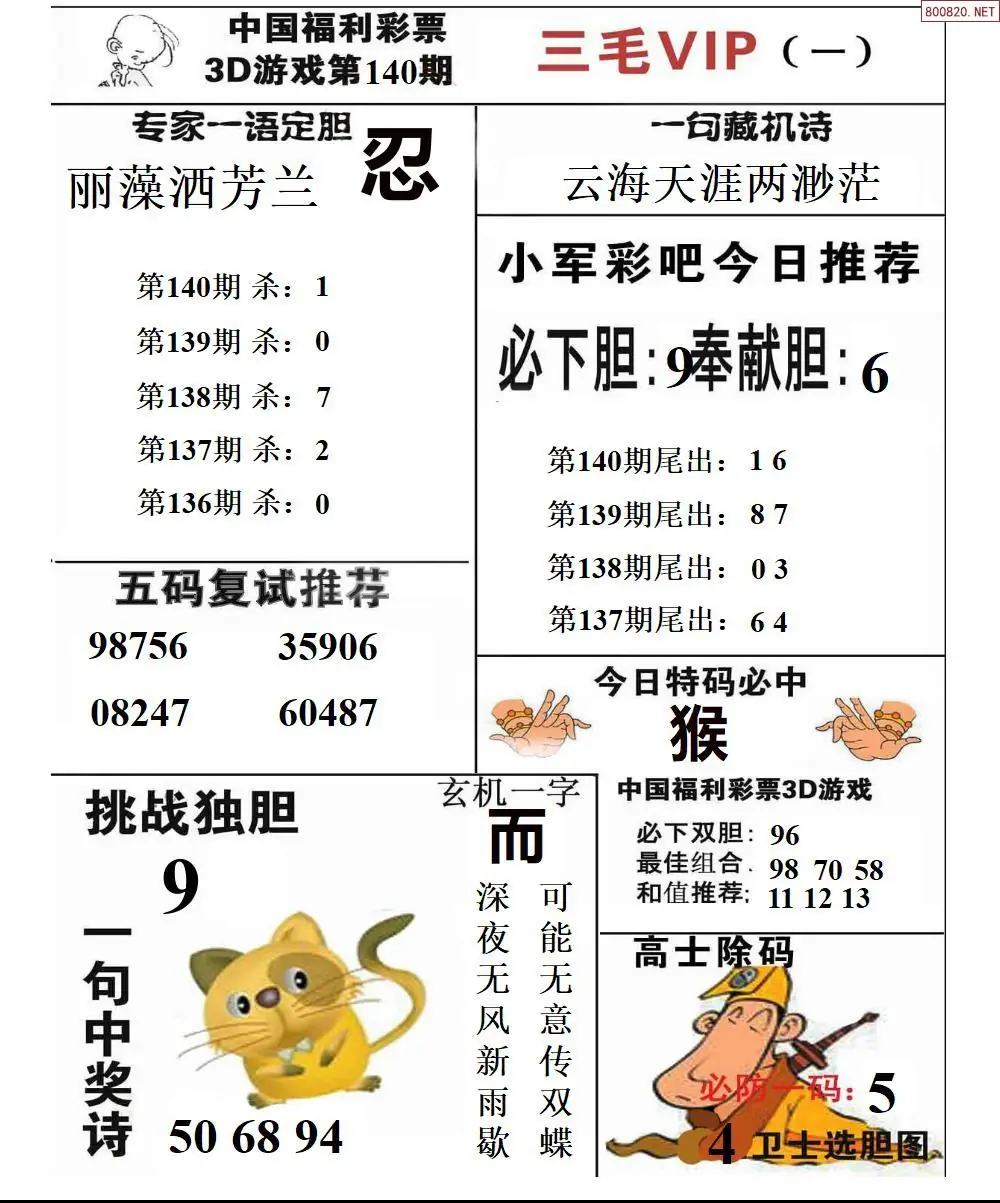 三毛VIP一版