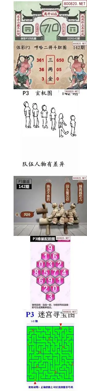 蜂巢天机图谜