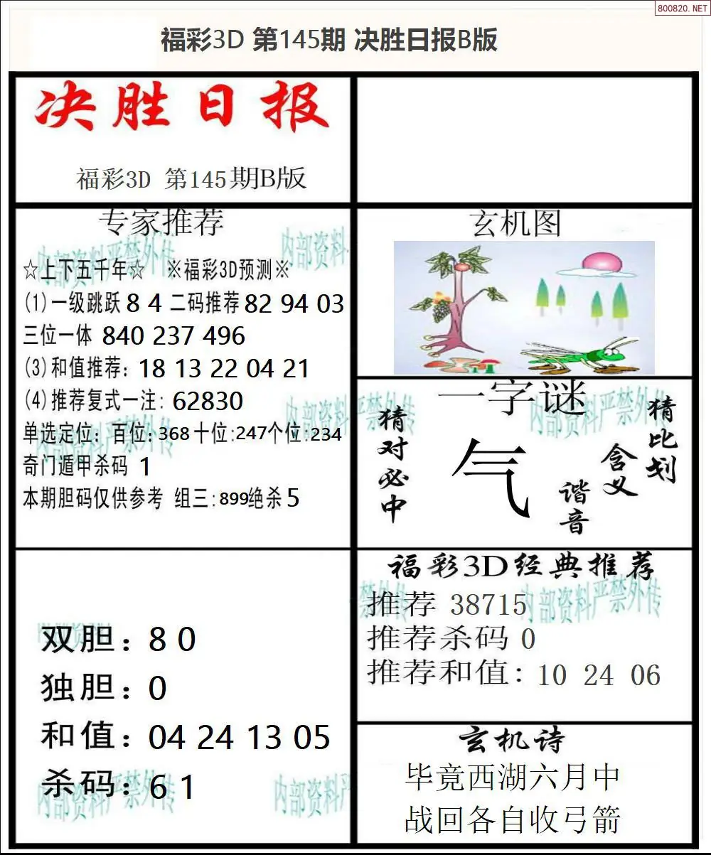 决胜报B版