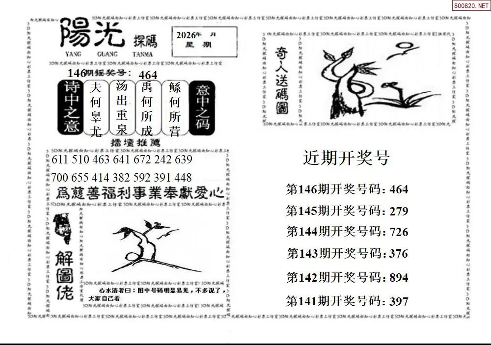 3D阳光探码