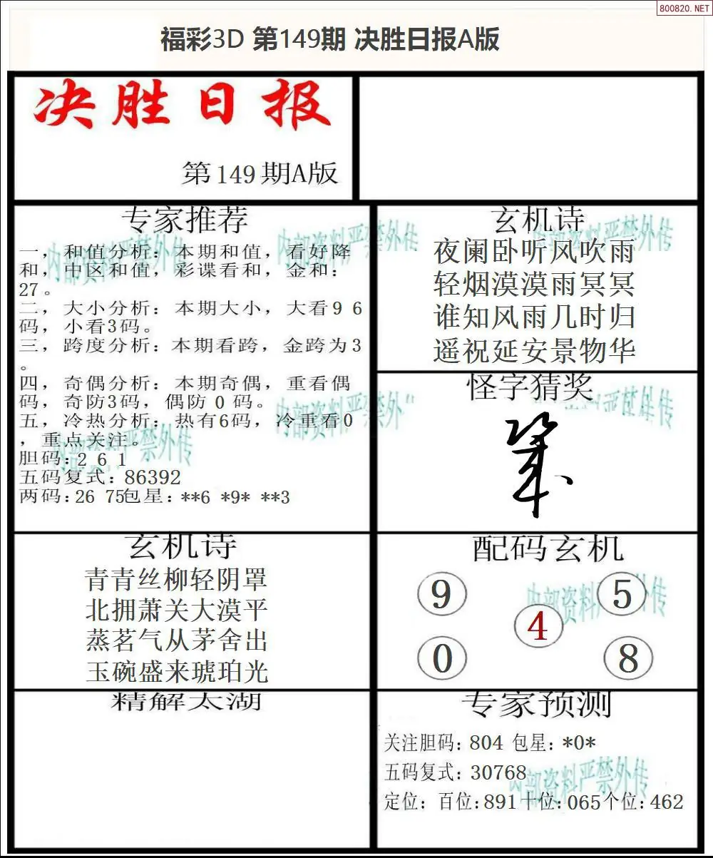 决胜报A版