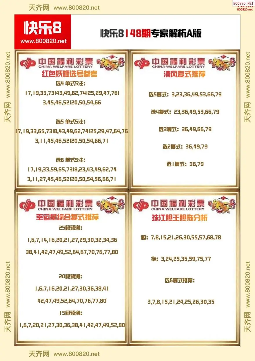 快乐8专家解析A版
