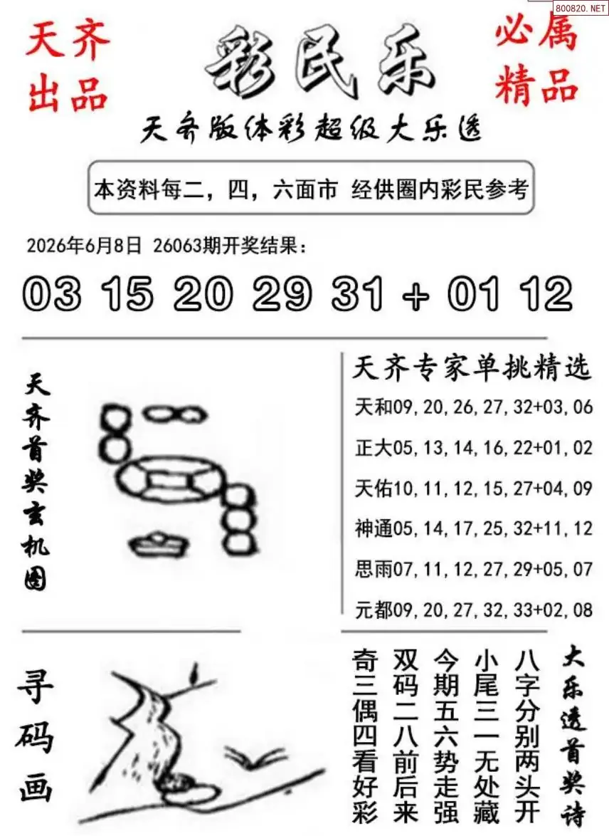 大乐透彩民乐图