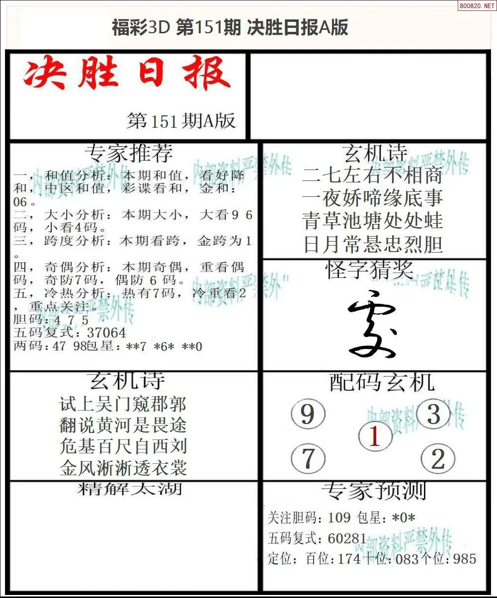 决胜报A版