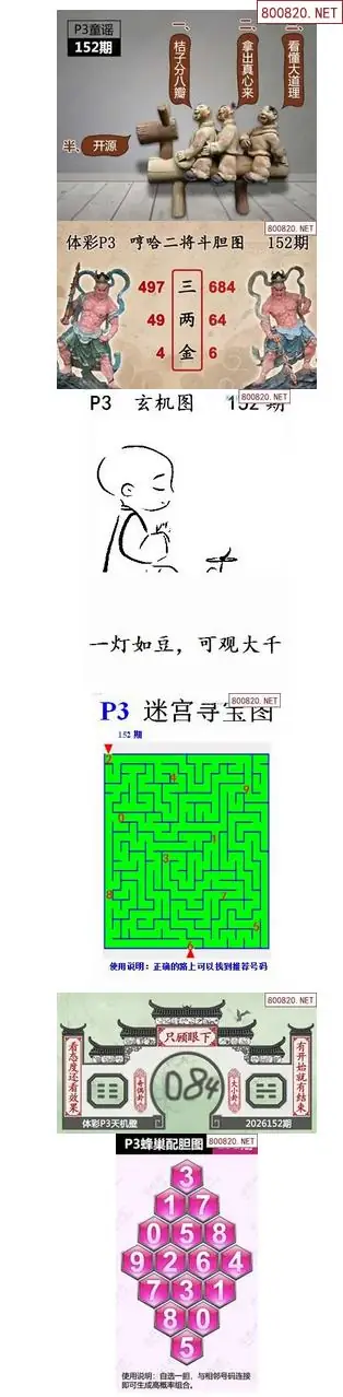 蜂巢天机图谜