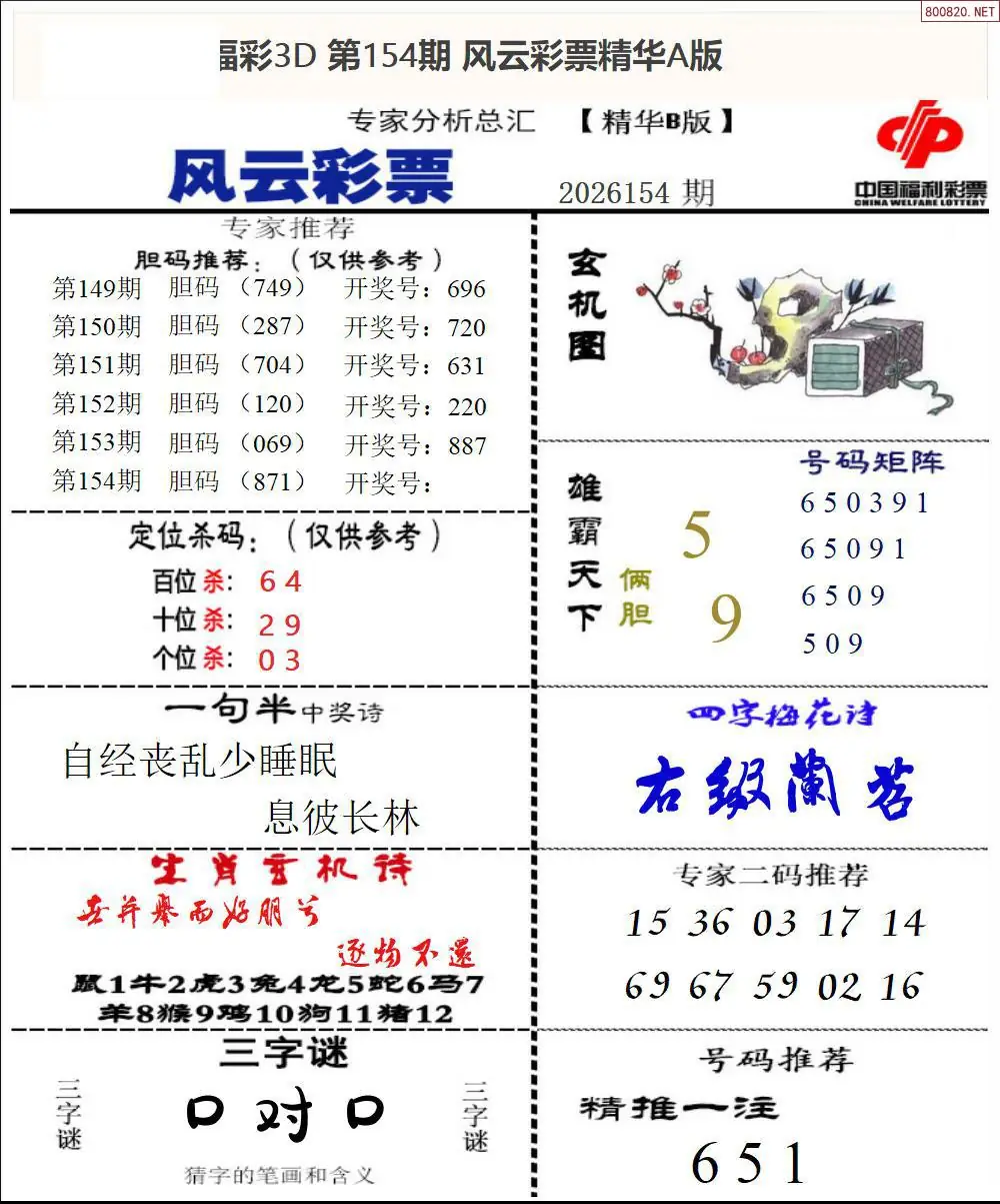 A170风云彩票精华B