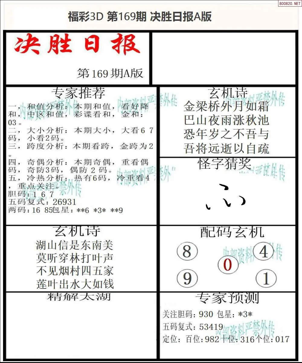决胜报A版
