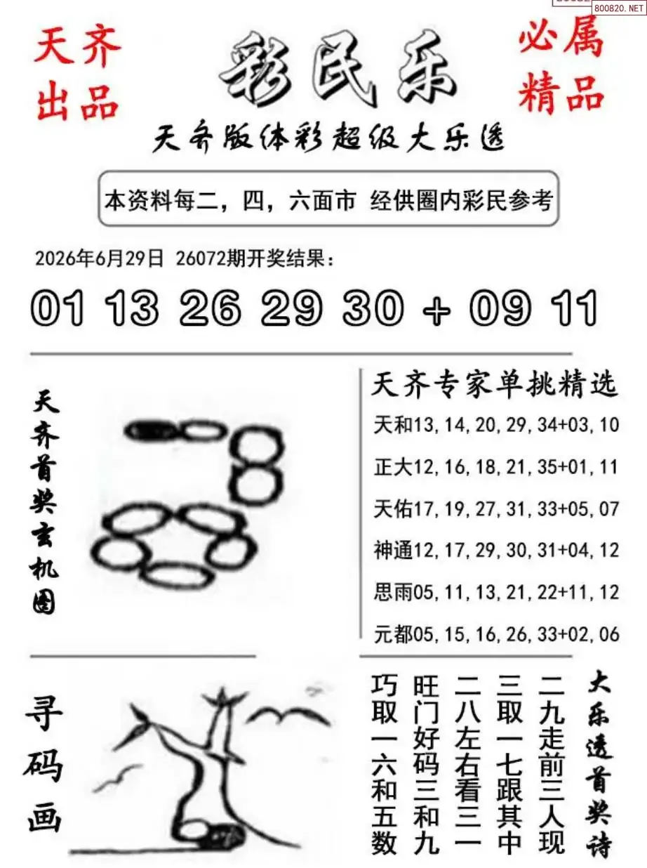 大乐透彩民乐图