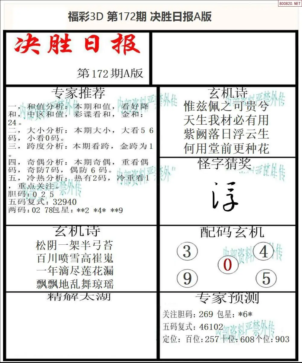 决胜报A版