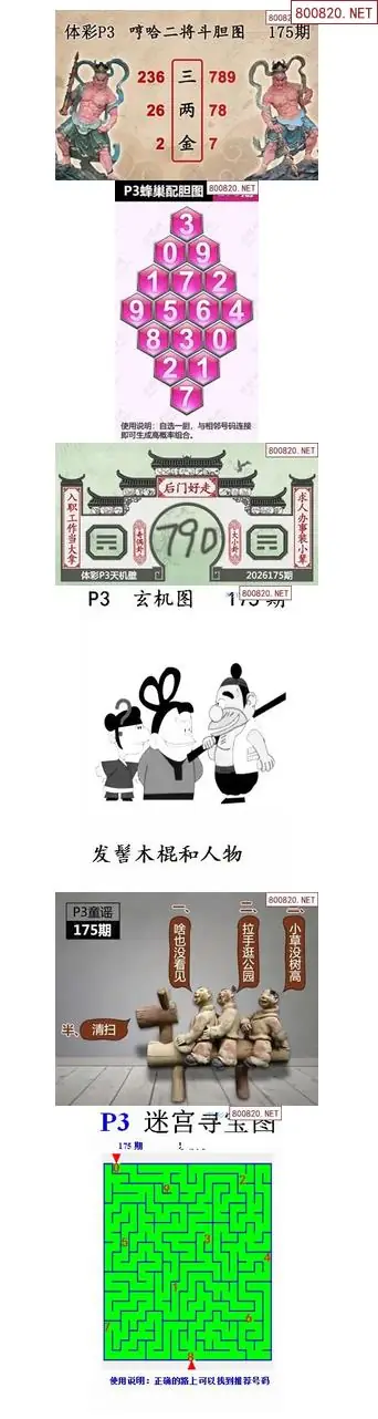 蜂巢天机图谜