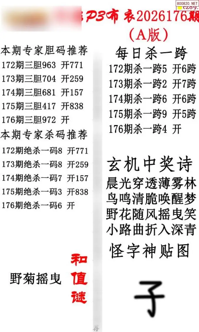 p3牛彩布衣A版