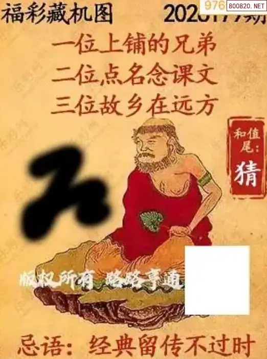乐彩3D藏机图