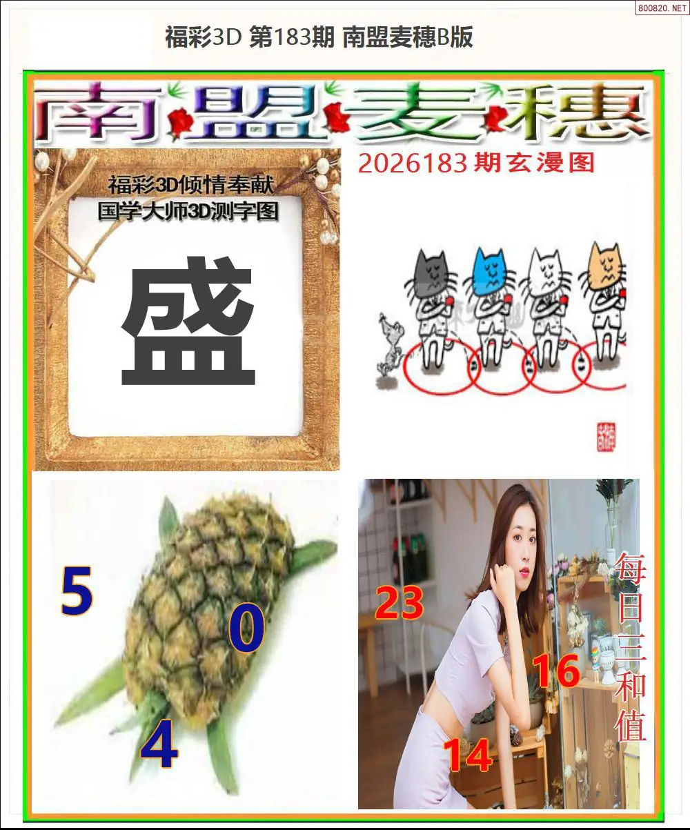 南盟麦穗B版