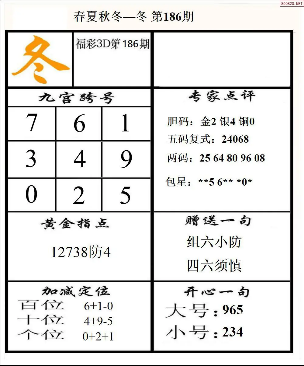 A192春夏秋冬4版