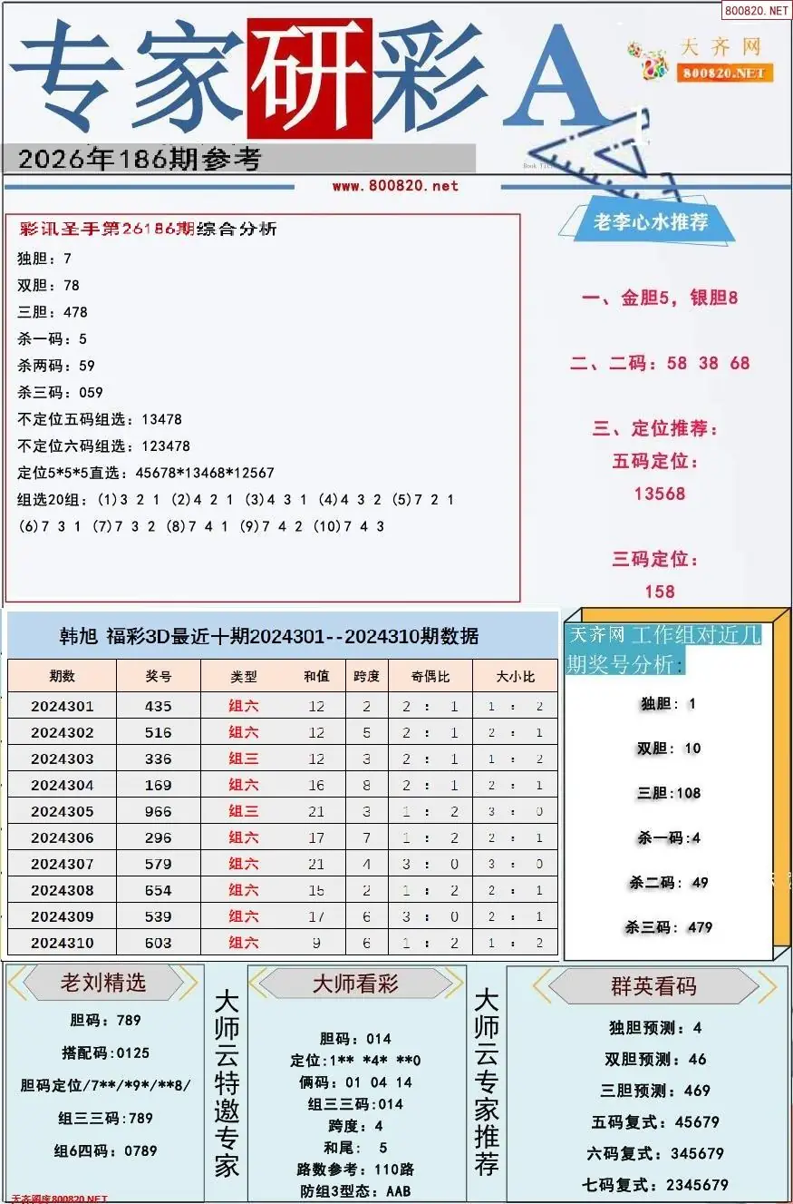 专家研彩A版