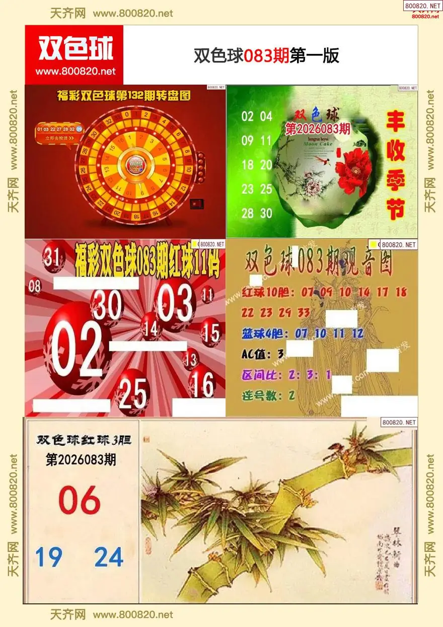 双色球字图谜一版