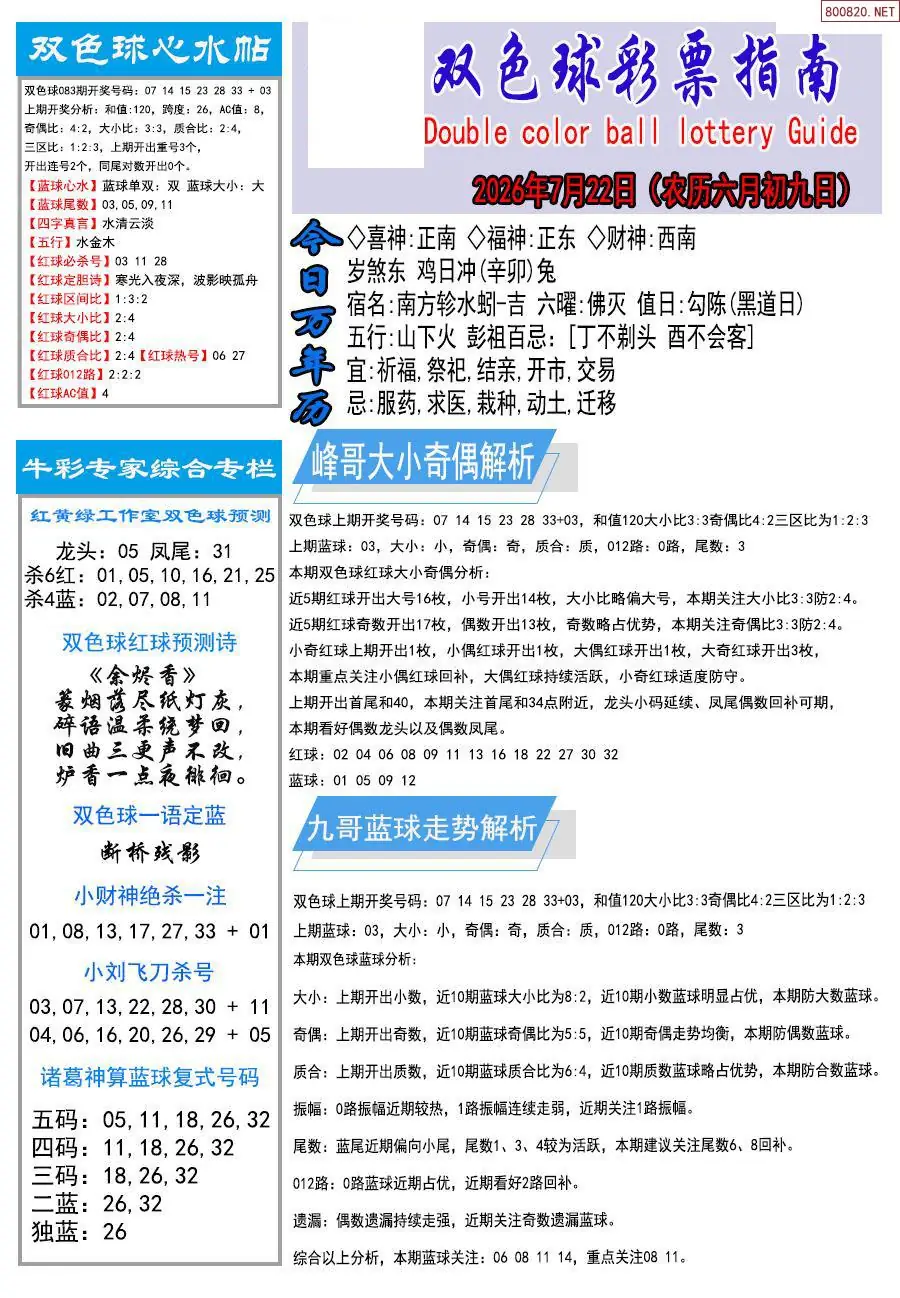 牛彩指南