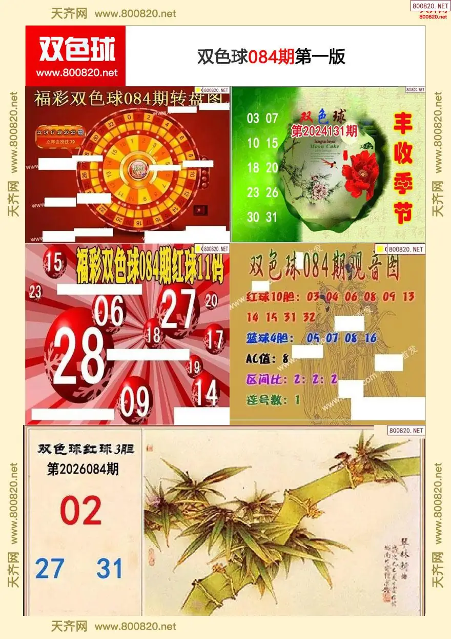双色球字图谜一版