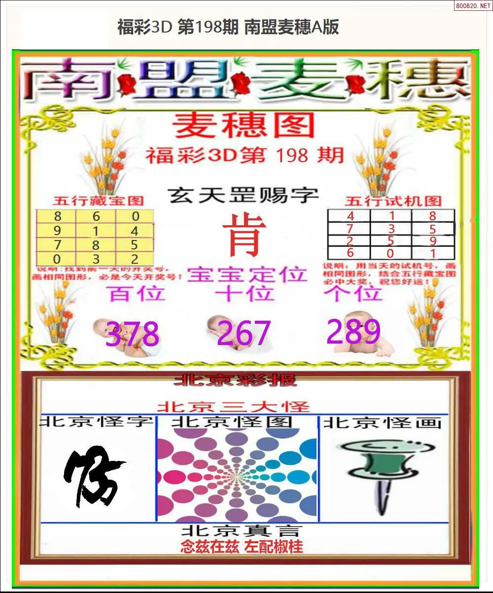 A181南盟麦穗A版
