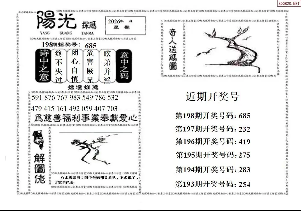 A2123D阳光探码