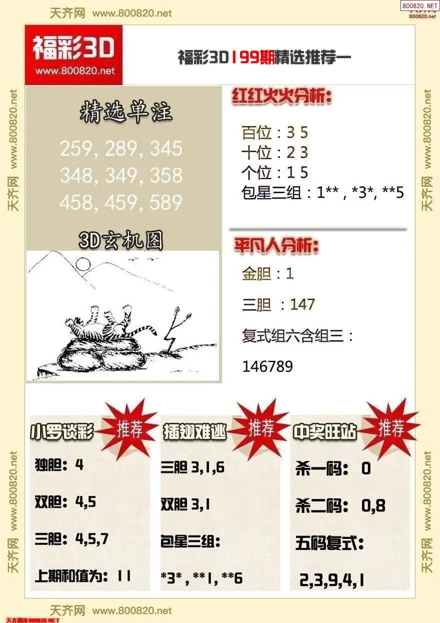 A359福彩3d精选推荐一