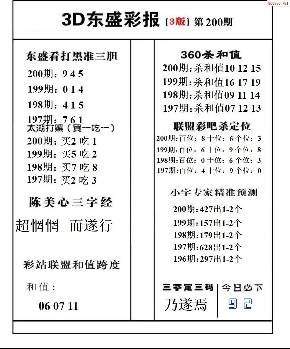 A229东盛彩报3版