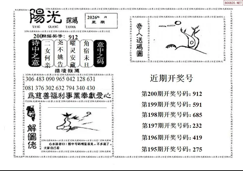 A2123D阳光探码