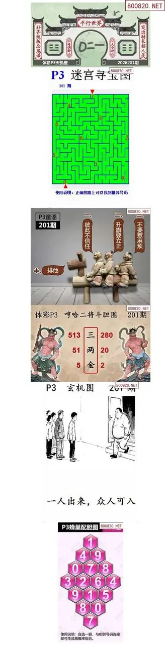 蜂巢天机图谜