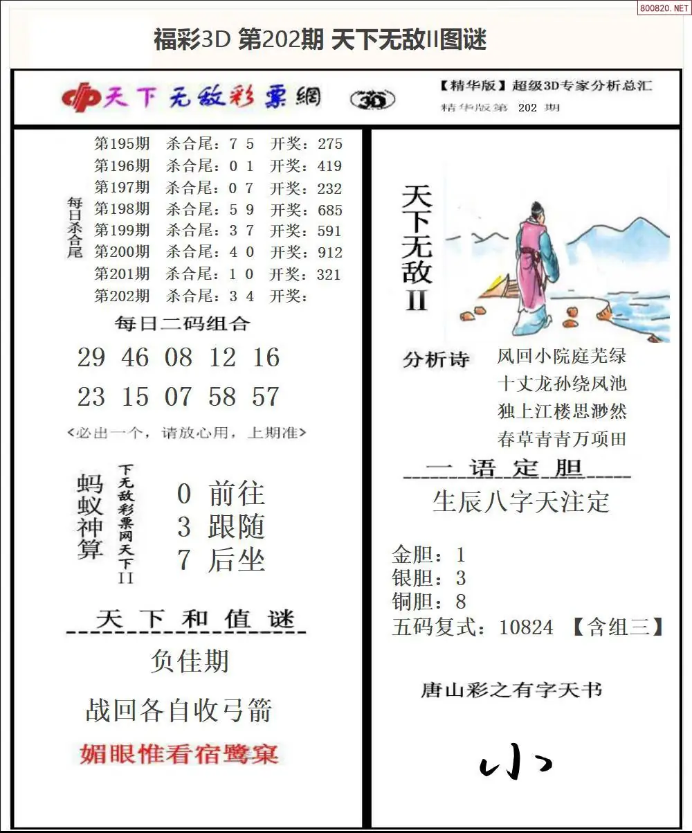 A1803D天下荐彩2